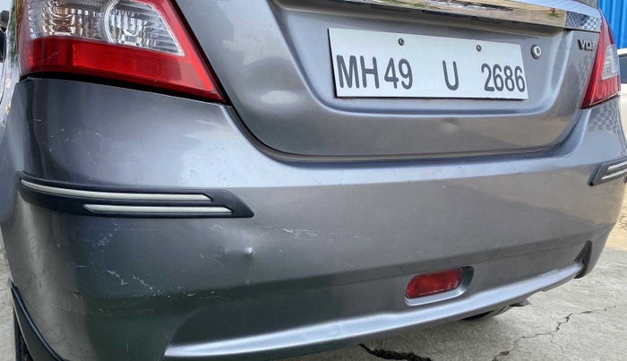 2014 Maruti Swift Dzire VDI, Diesel, Manual, 75,675 km, Rear bumper - Minor scratches