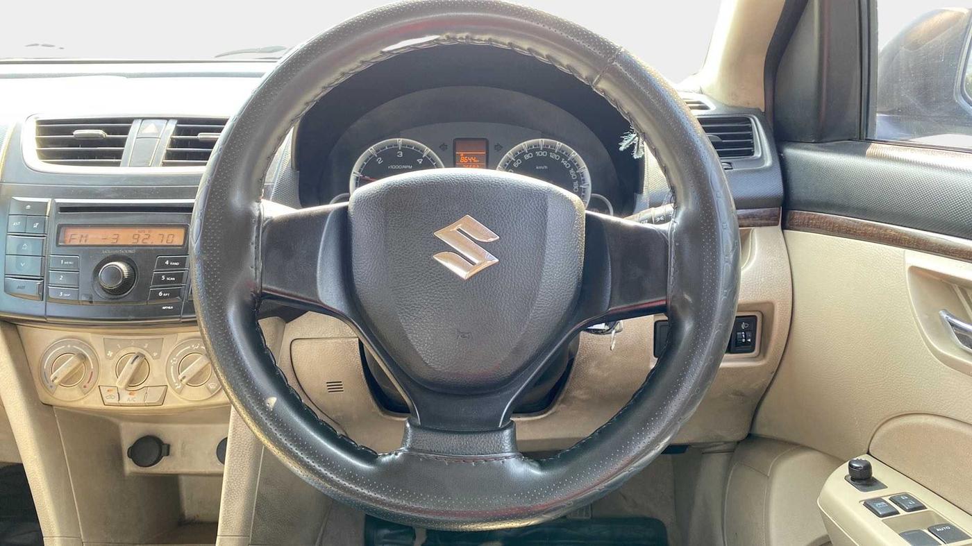 2014 Maruti Swift Dzire VDI, Diesel, Manual, 75,675 km, Steering Wheel Close Up
