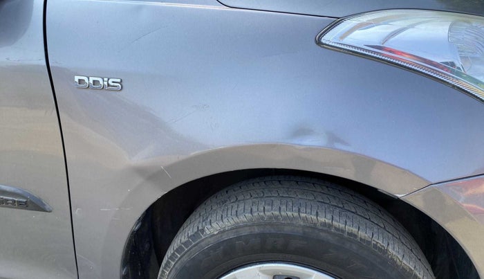 2014 Maruti Swift Dzire VDI, Diesel, Manual, 75,675 km, Right fender - Slightly dented