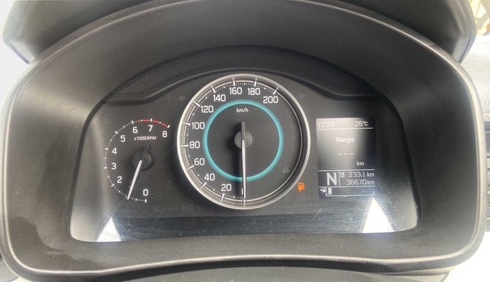 2017 Maruti IGNIS DELTA 1.2 AMT, Petrol, Automatic, 36,669 km, Odometer Image