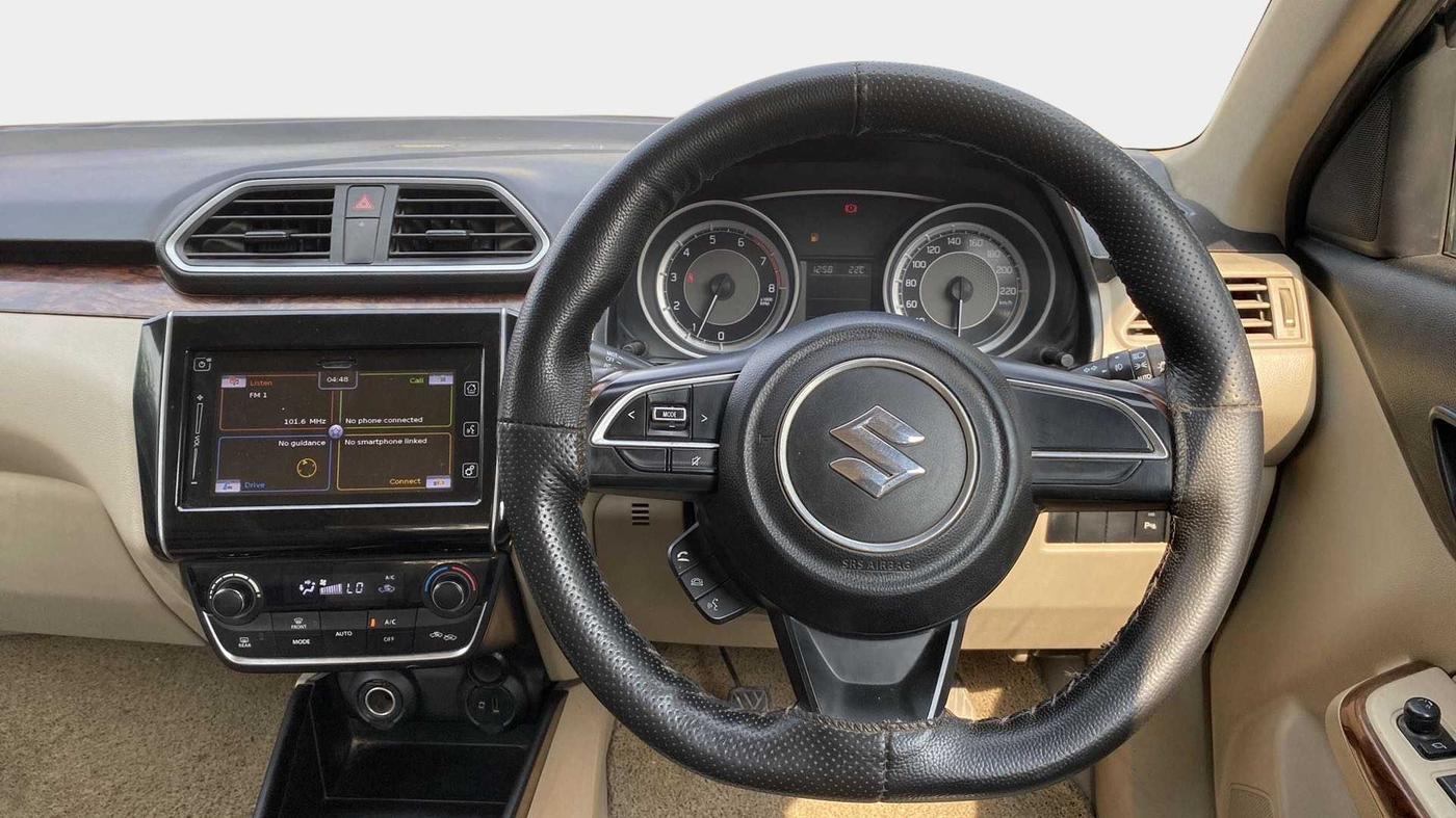 2017 Maruti Dzire ZXI PLUS, Petrol, Manual, 34,936 km, Steering Wheel Close Up