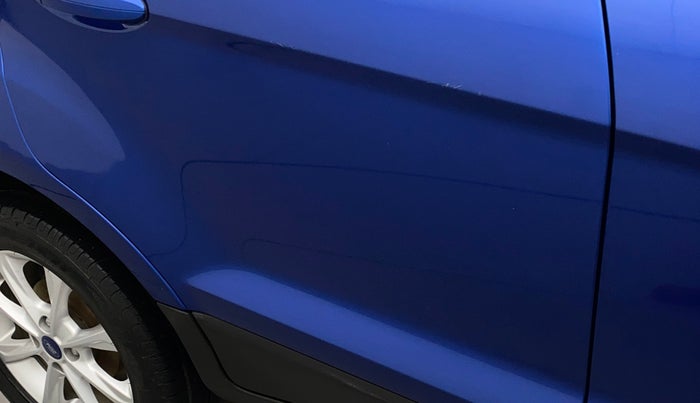 2018 Ford Ecosport TITANIUM 1.5L DIESEL, Diesel, Manual, 28,782 km, Right rear door - Slightly dented