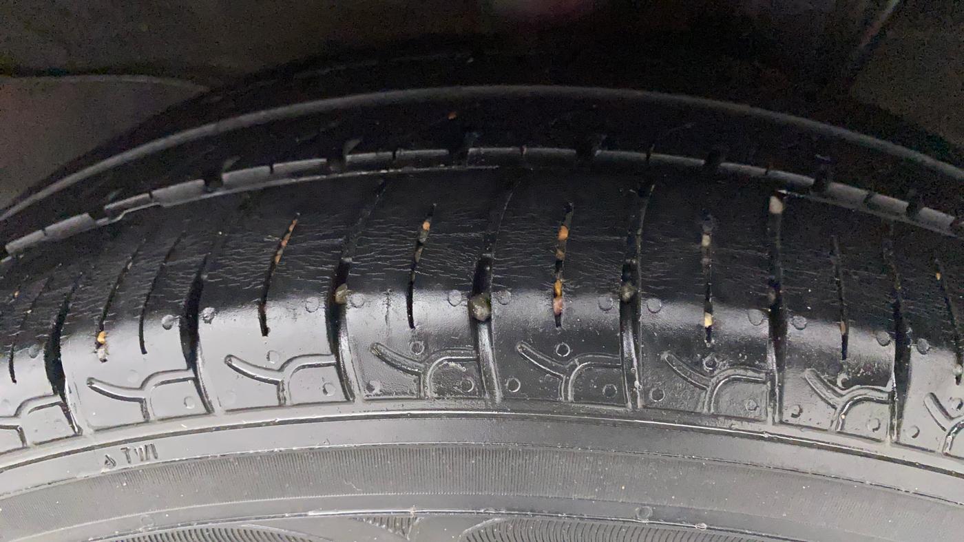 2021 Hyundai NEW SANTRO SPORTZ AMT, Petrol, Automatic, 28,716 km, Left Rear Tyre Tread