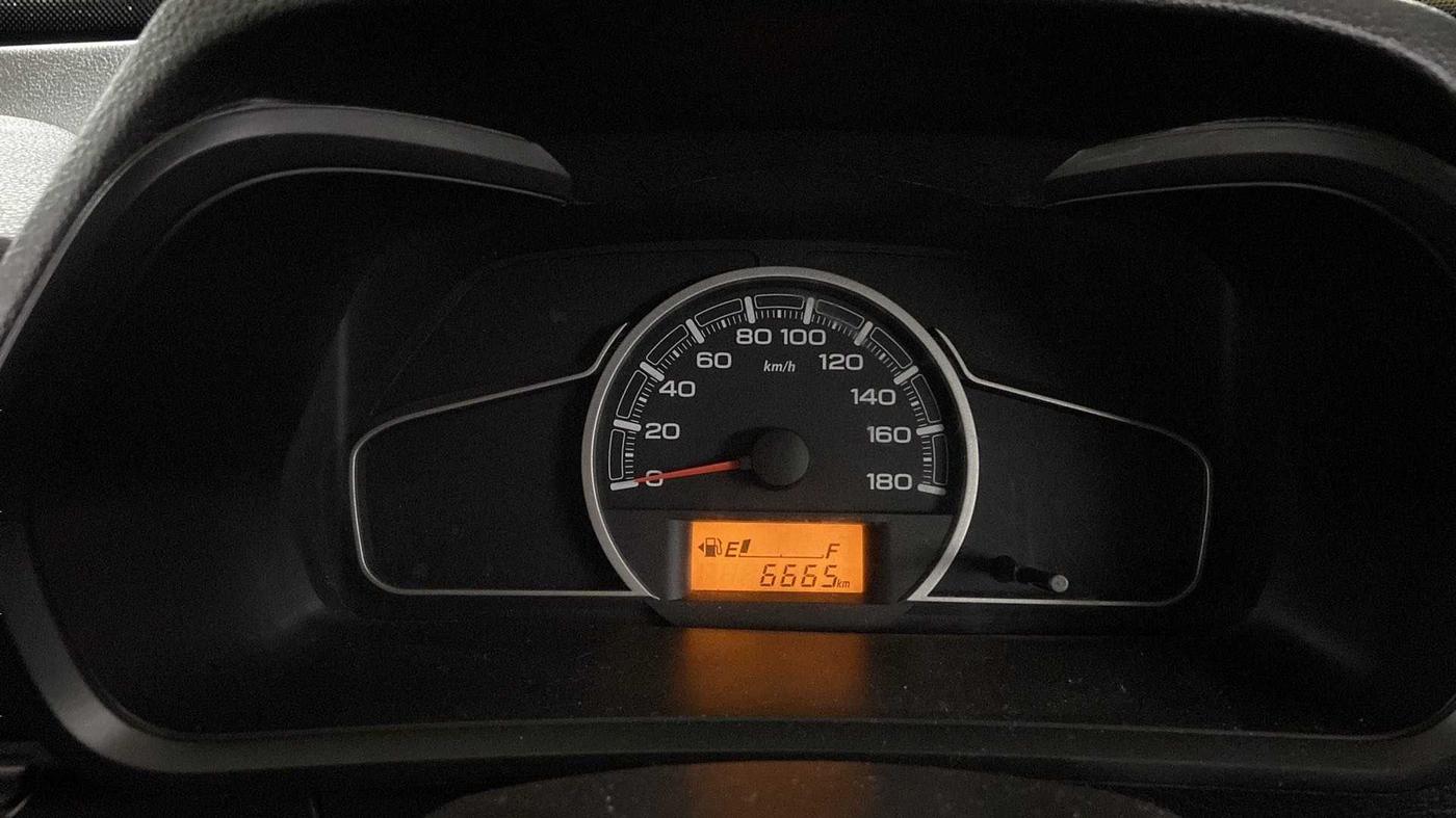 2019 Maruti Alto VXI, Petrol, Manual, 6,664 km, Odometer Image