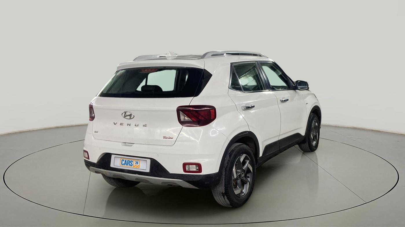 2019 Hyundai VENUE SX PLUS 1.0 TURBO DCT, Petrol, Automatic, 43,903 km, Right Back Diagonal