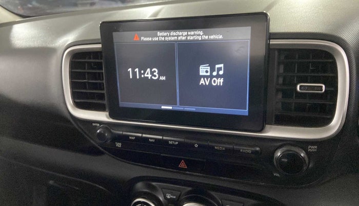 2019 Hyundai VENUE SX PLUS 1.0 TURBO DCT, Petrol, Automatic, 43,903 km, Infotainment system - GPS Card not working/missing