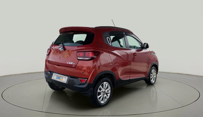 2017 Mahindra Kuv100 K8 6 STR, Petrol, Manual, 40,847 km, Right Back Diagonal