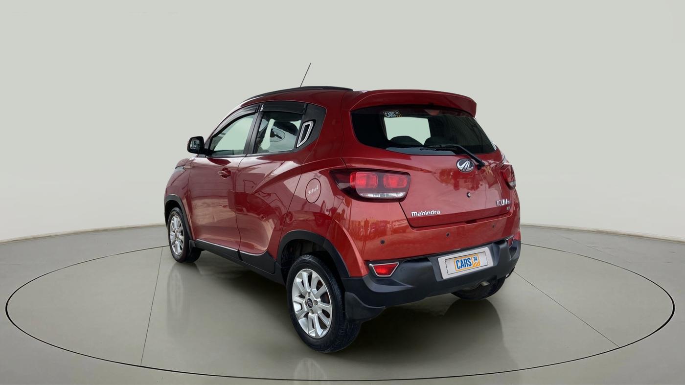 2017 Mahindra Kuv100 K8 6 STR, Petrol, Manual, 40,847 km, Left Back Diagonal