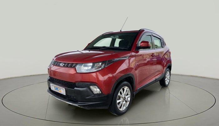 2017 Mahindra Kuv100 K8 6 STR, Petrol, Manual, 40,847 km, Left Front Diagonal