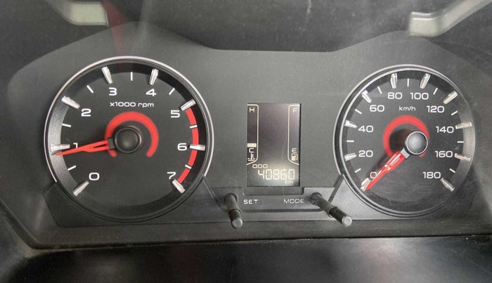 2017 Mahindra Kuv100 K8 6 STR, Petrol, Manual, 40,847 km, Odometer Image