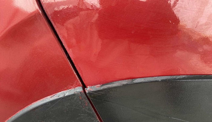 2017 Mahindra Kuv100 K8 6 STR, Petrol, Manual, 40,847 km, Left fender - Slightly dented