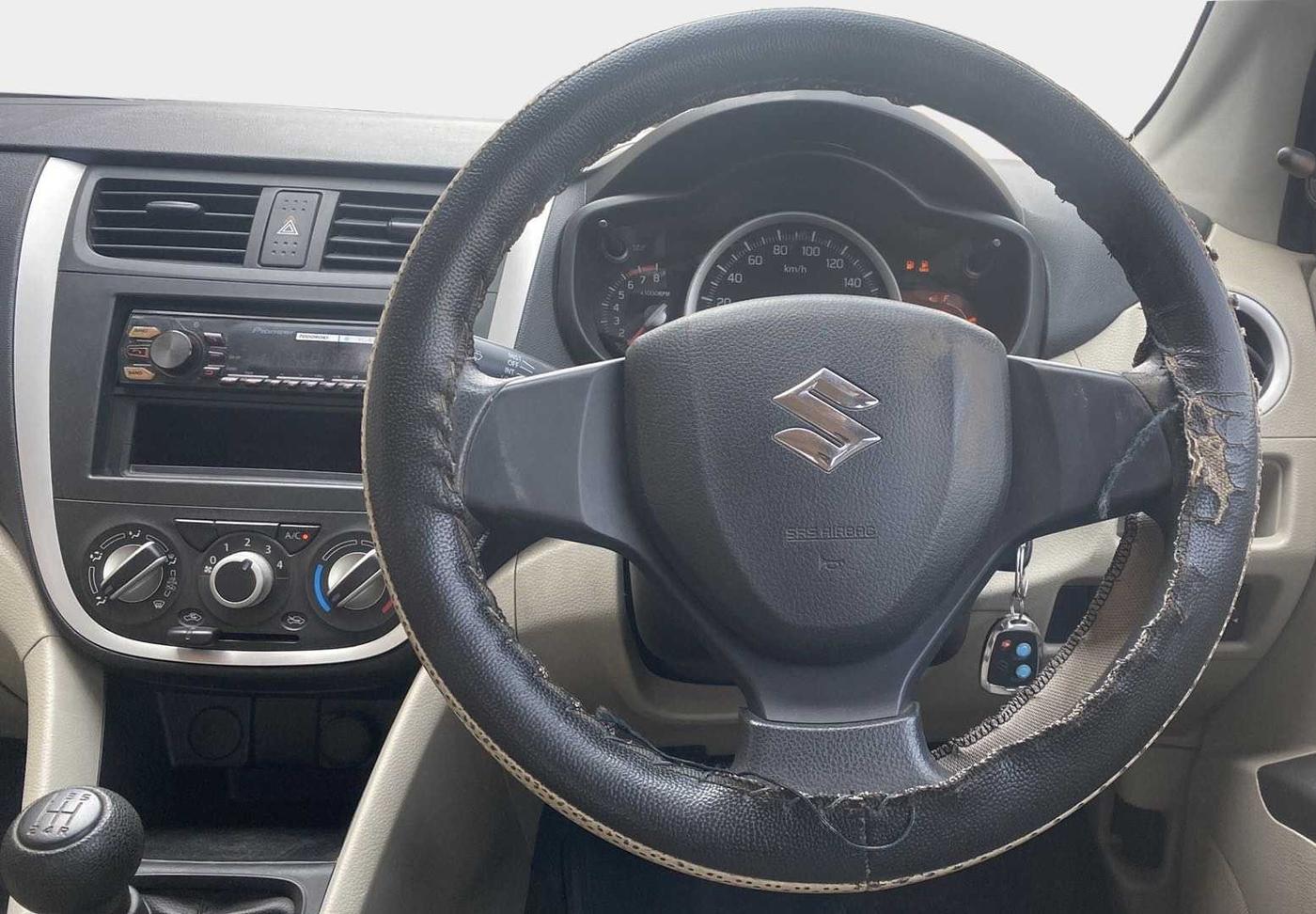 2018 Maruti Celerio VXI (O) CNG, CNG, Manual, 57,098 km, Steering Wheel Close Up