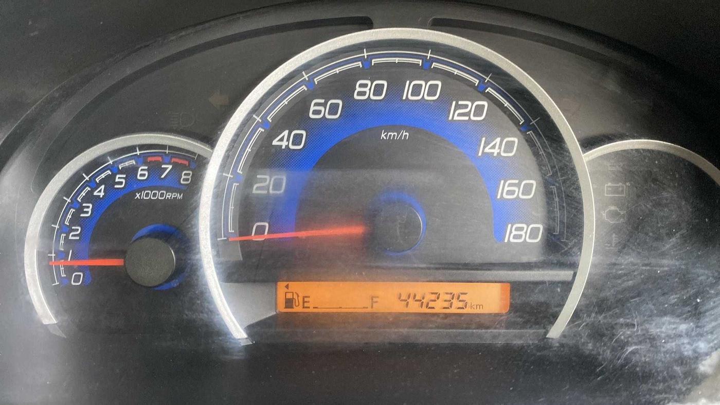 2017 Maruti Wagon R 1.0 VXI, Petrol, Manual, 44,225 km, Odometer Image