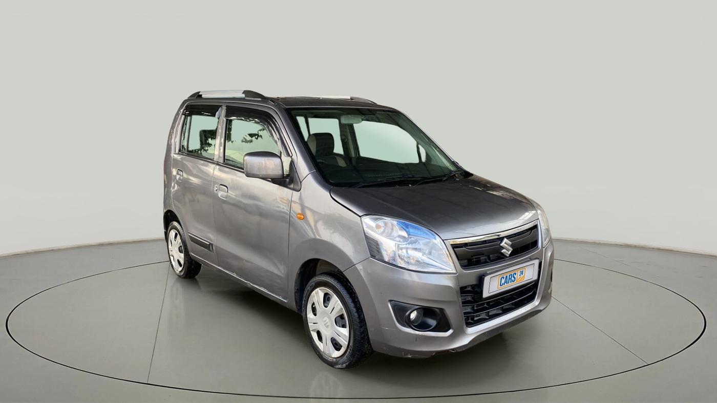 2017 Maruti Wagon R 1.0 VXI, Petrol, Manual, 44,225 km, Right Front Diagonal