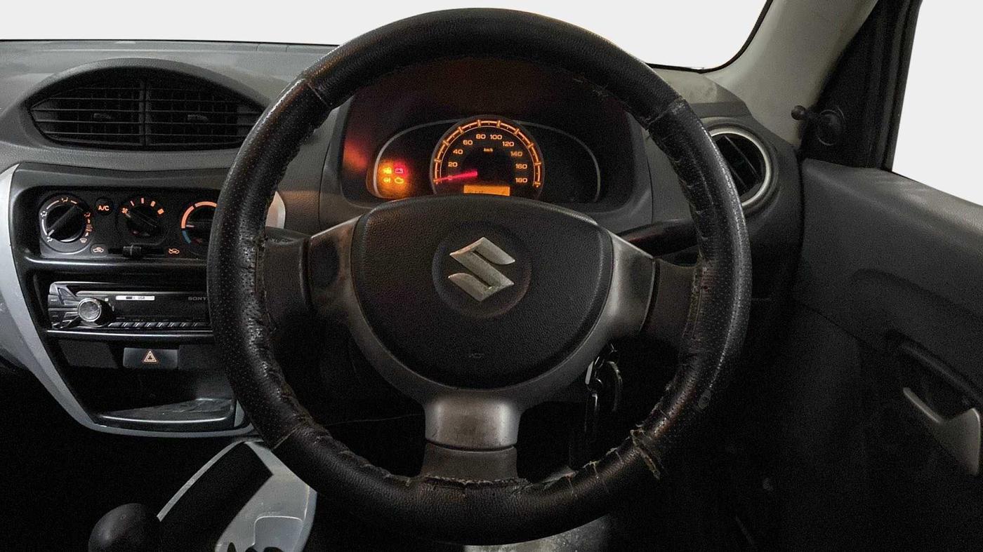 2013 Maruti Alto 800 LXI, Petrol, Manual, 88,798 km, Steering Wheel Close Up