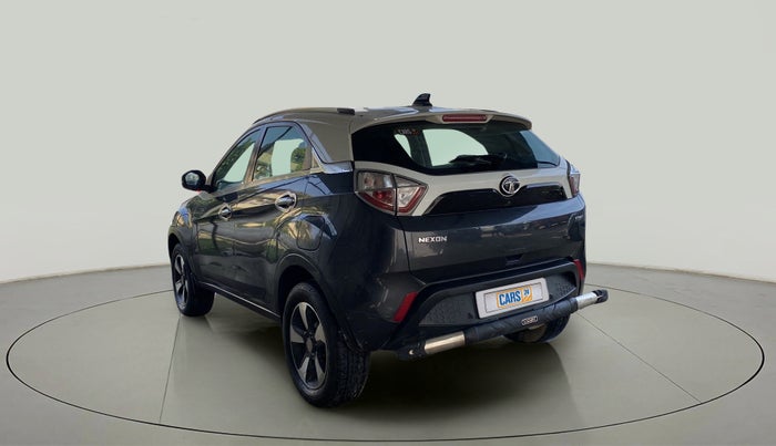 2018 Tata NEXON XZA PLUS PETROL DUAL TONE, Petrol, Automatic, 50,359 km, Left Back Diagonal