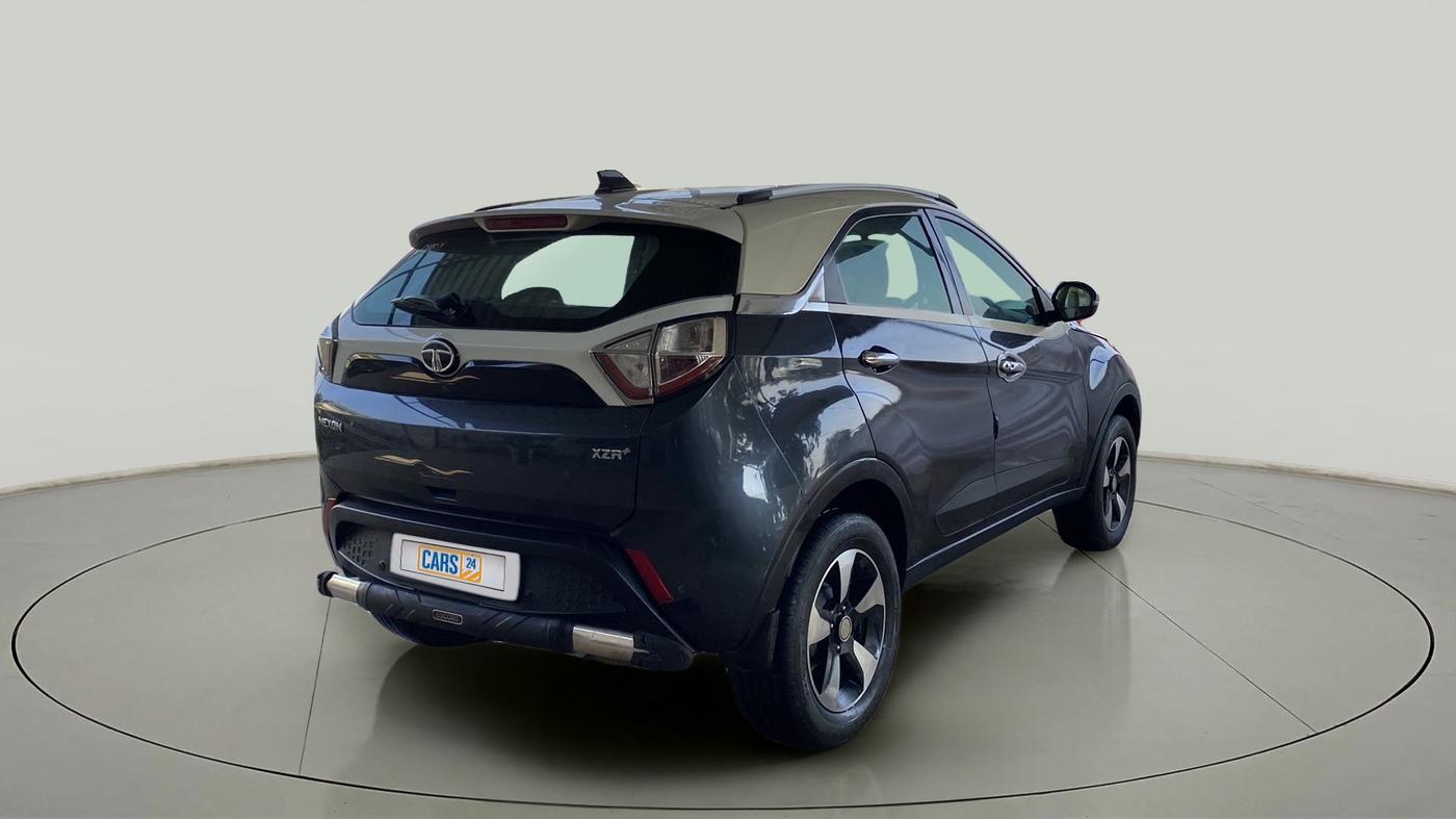 2018 Tata NEXON XZA PLUS PETROL DUAL TONE, Petrol, Automatic, 50,359 km, Right Back Diagonal