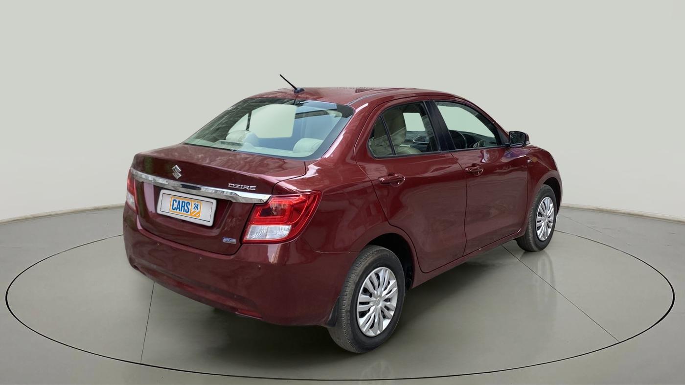 2017 Maruti Dzire VXI AMT, Petrol, Automatic, 47,097 km, Right Back Diagonal
