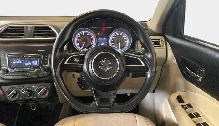 2017 Maruti Dzire VXI AMT, Petrol, Automatic, 47,097 km, Steering Wheel Close Up