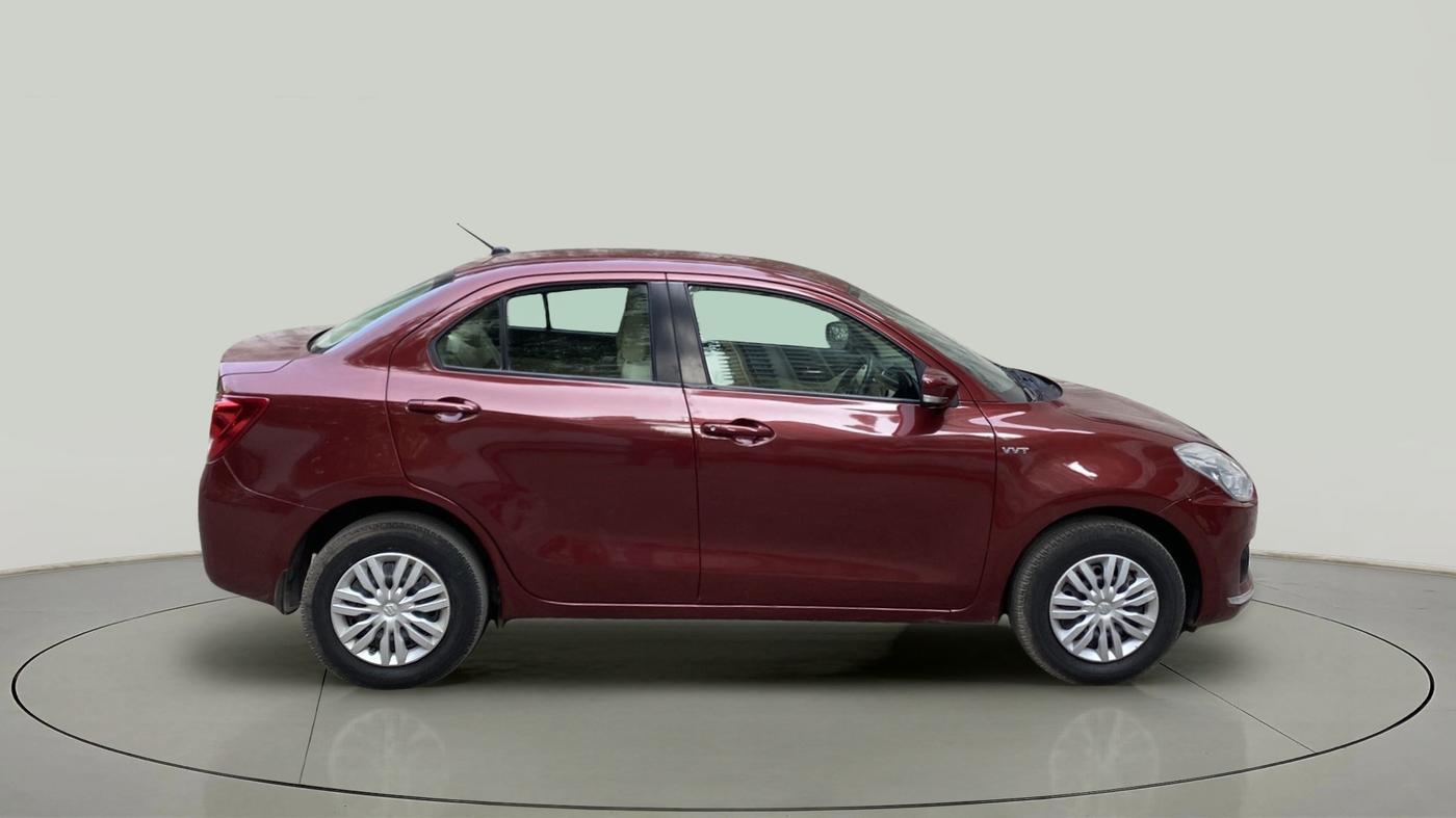 2017 Maruti Dzire VXI AMT, Petrol, Automatic, 47,097 km, Right Side View