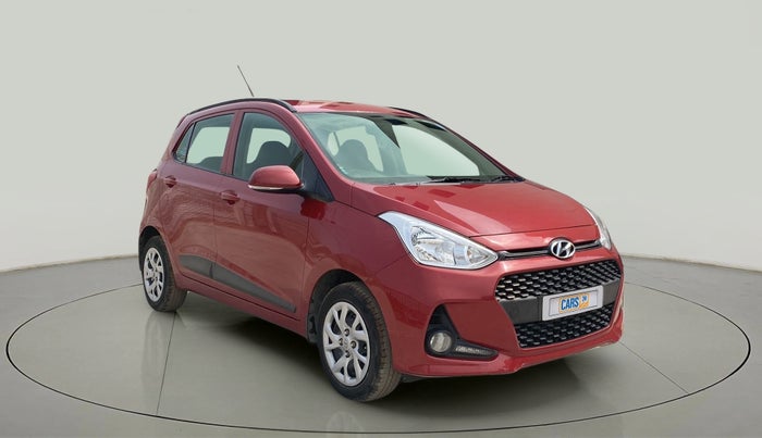 2018 Hyundai Grand i10 SPORTZ 1.2 KAPPA VTVT, Petrol, Manual, 23,211 km, Right Front Diagonal