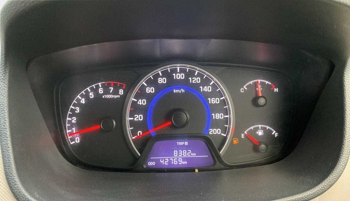 2016 Hyundai Grand i10 ASTA 1.2 KAPPA VTVT, Petrol, Manual, 42,765 km, Odometer Image