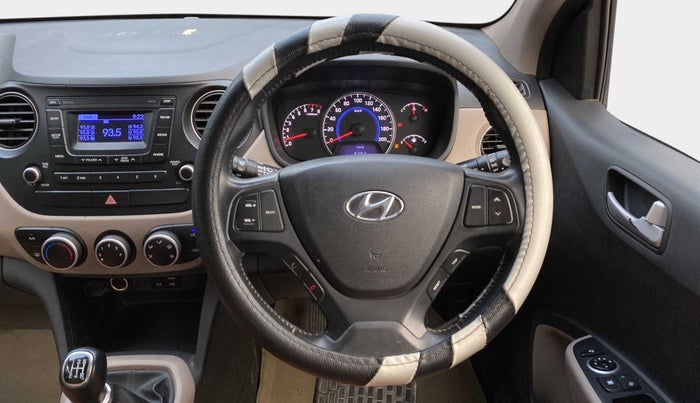 2016 Hyundai Grand i10 ASTA 1.2 KAPPA VTVT, Petrol, Manual, 42,765 km, Steering Wheel Close Up