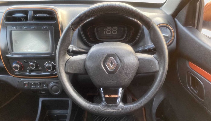 2019 Renault Kwid CLIMBER 1.0, Petrol, Manual, 20,982 km, Steering Wheel Close Up