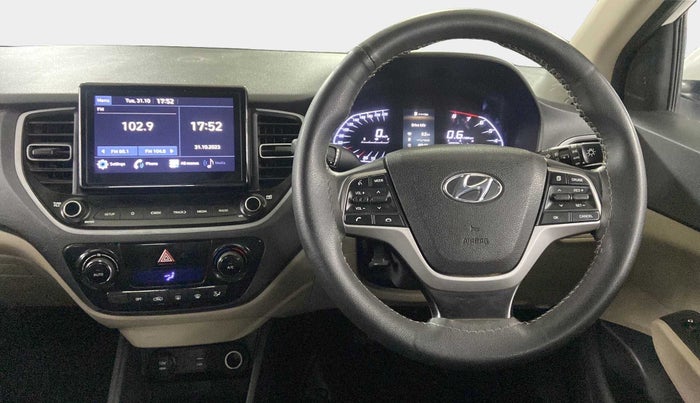 2020 Hyundai Verna SX 1.5 VTVT, Petrol, Manual, 30,549 km, Steering Wheel Close Up