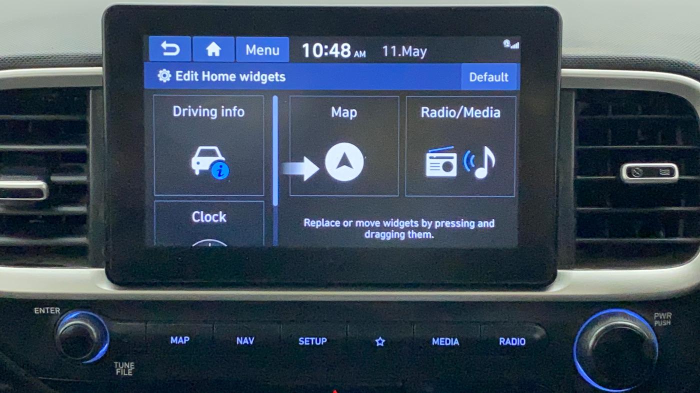 2019 Hyundai VENUE SX PLUS 1.0 TURBO DCT, Petrol, Automatic, 70,908 km, Infotainment System