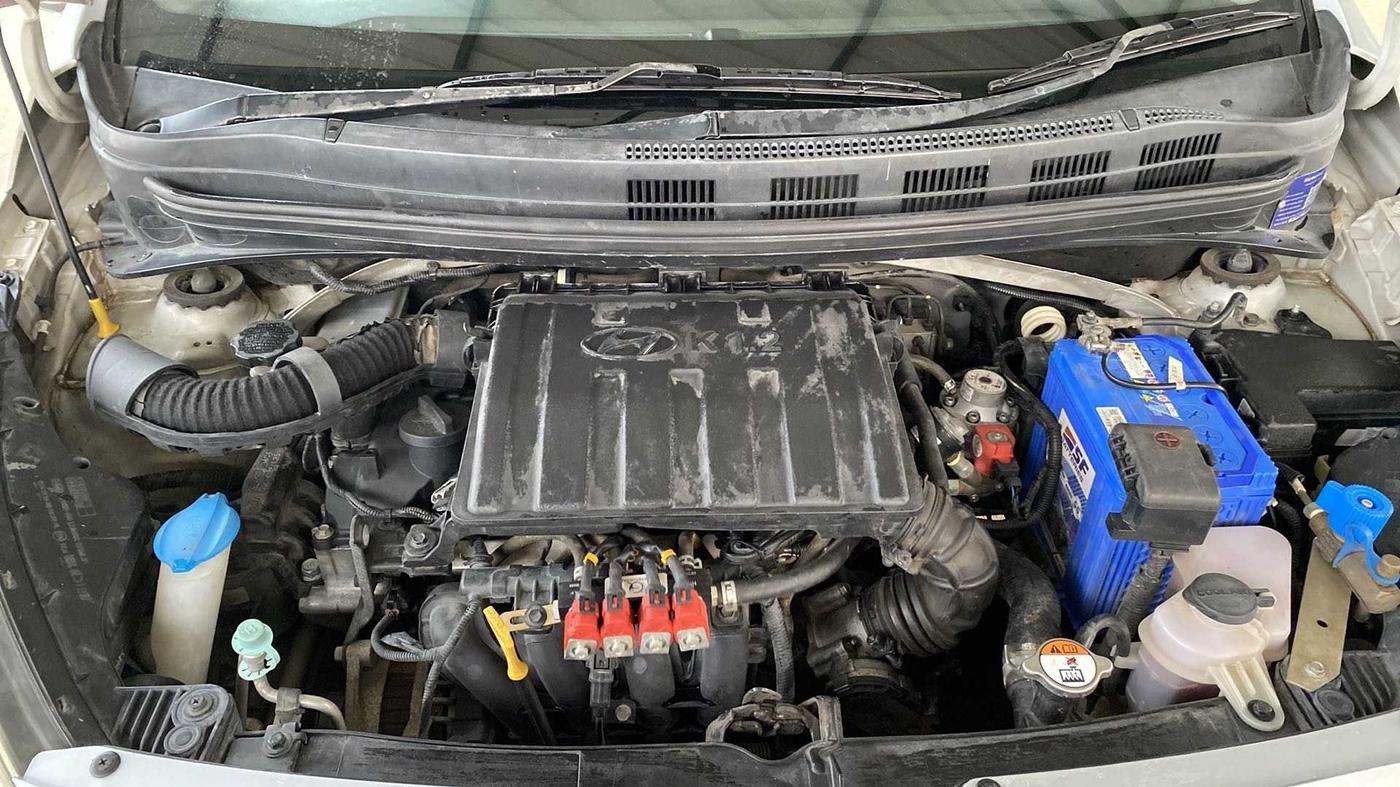 2015 Hyundai Xcent S 1.2, CNG, Manual, 92,616 km, Open Bonet
