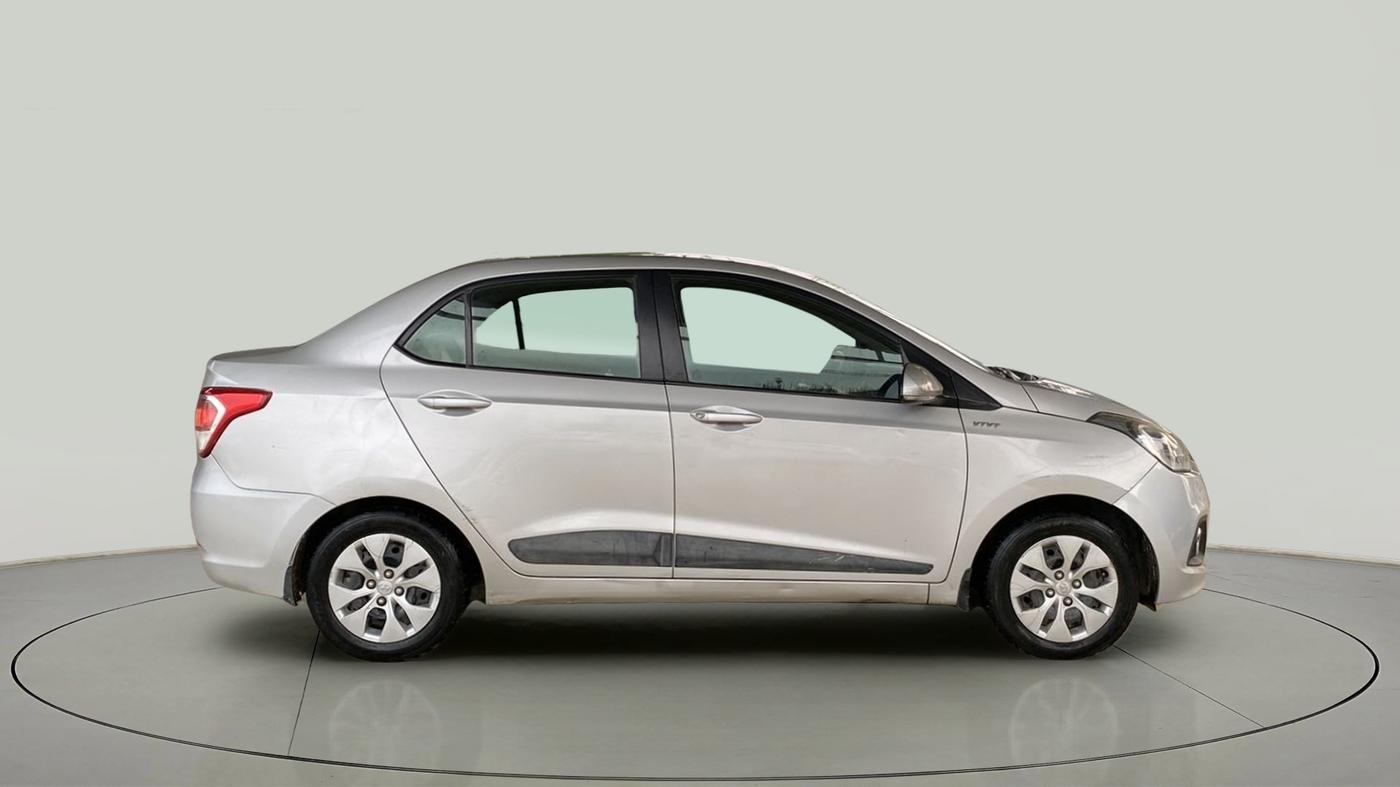 2015 Hyundai Xcent S 1.2, CNG, Manual, 92,616 km, Right Side View