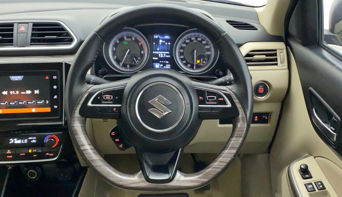 2022 Maruti Dzire ZXI Plus AMT, Petrol, Automatic, 27,447 km, Steering Wheel Close Up