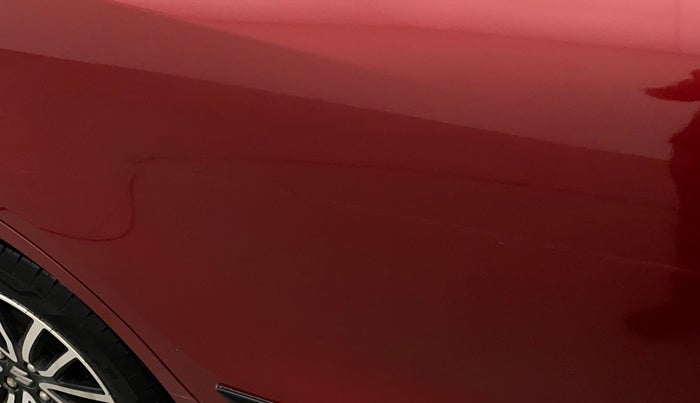 2022 Maruti Dzire ZXI Plus AMT, Petrol, Automatic, 27,447 km, Right rear door - Minor scratches