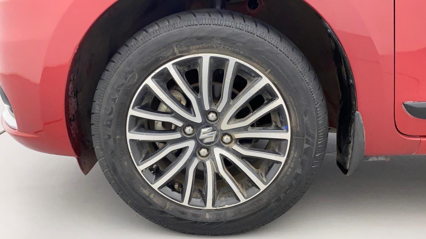 2022 Maruti Dzire ZXI Plus AMT, Petrol, Automatic, 27,447 km, Left Front Wheel