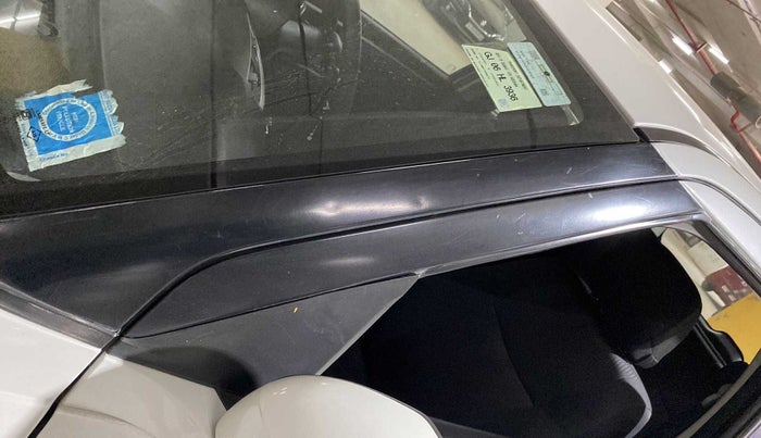2014 Maruti Swift VXI, Petrol, Manual, 11,006 km, Left A pillar - Slightly dented