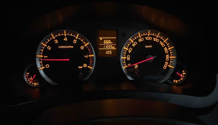 2014 Maruti Swift VXI, Petrol, Manual, 11,006 km, Odometer Image