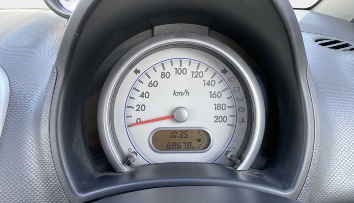 2010 Maruti Ritz VXI, Petrol, Manual, 68,731 km, Odometer Image