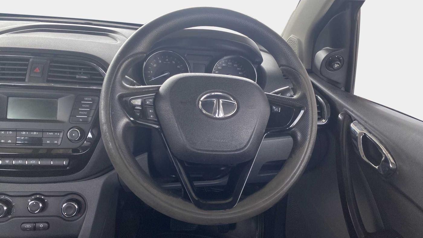 2018 Tata TIGOR XZA PETROL, Petrol, Automatic, 73,364 km, Steering Wheel Close Up