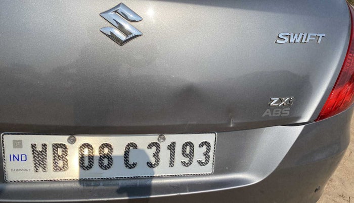 2012 Maruti Swift ZXI, Petrol, Manual, 29,117 km, Dicky (Boot door) - Slightly dented