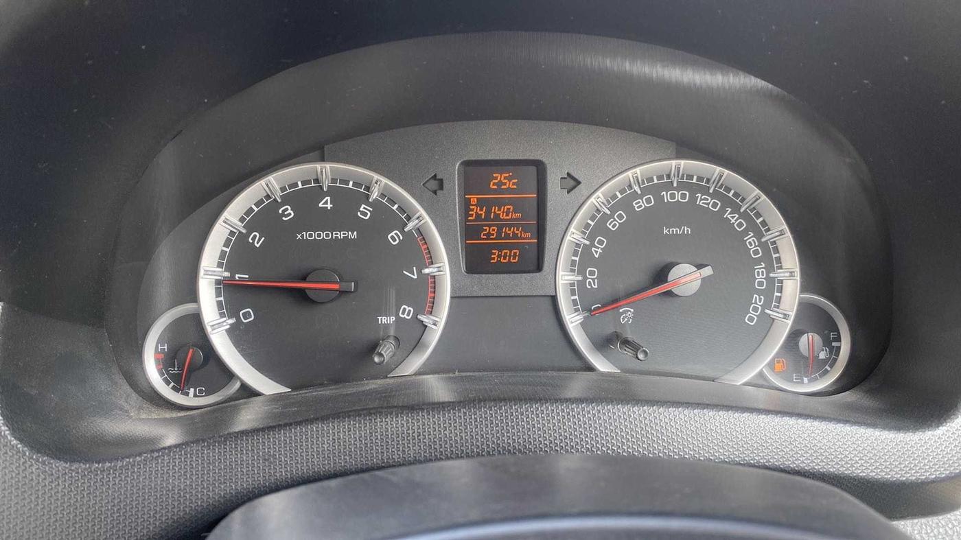 2012 Maruti Swift ZXI, Petrol, Manual, 29,117 km, Odometer Image