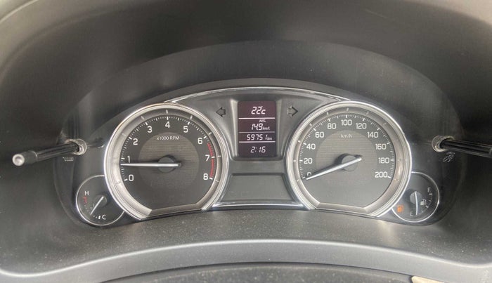 2017 Maruti Ciaz VXI+, Petrol, Manual, 59,750 km, Odometer Image