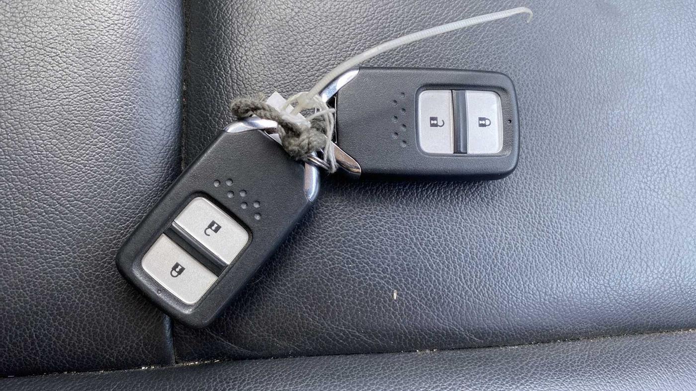 2019 Honda BR-V 1.5L I-VTEC VX, Petrol, Manual, 25,828 km, Key Close Up