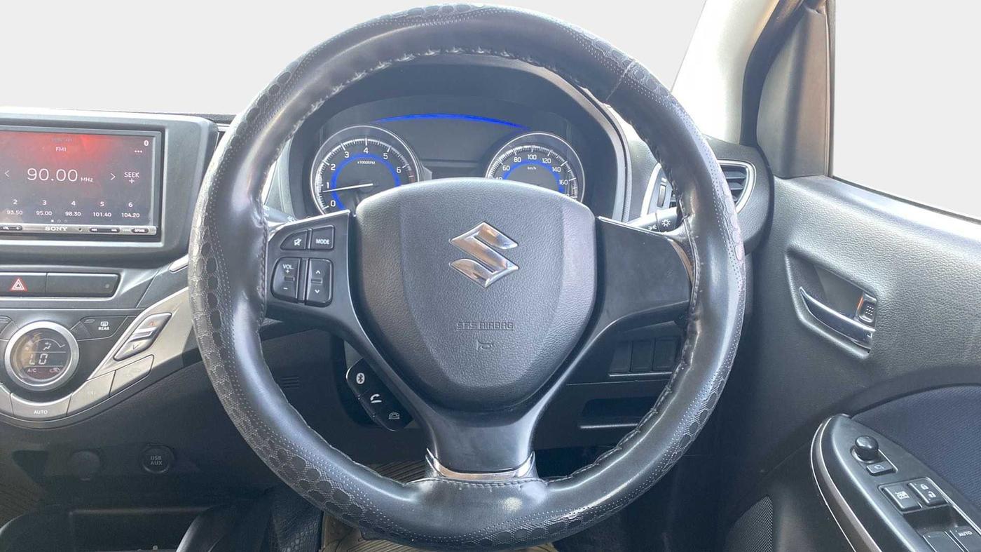 2019 Maruti Baleno DELTA PETROL 1.2, Petrol, Manual, 56,422 km, Steering Wheel Close Up