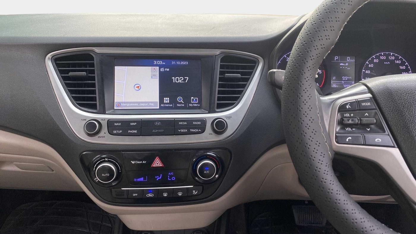 2017 Hyundai Verna 1.6 CRDI SX + AT, Diesel, Automatic, 78,820 km, Air Conditioner