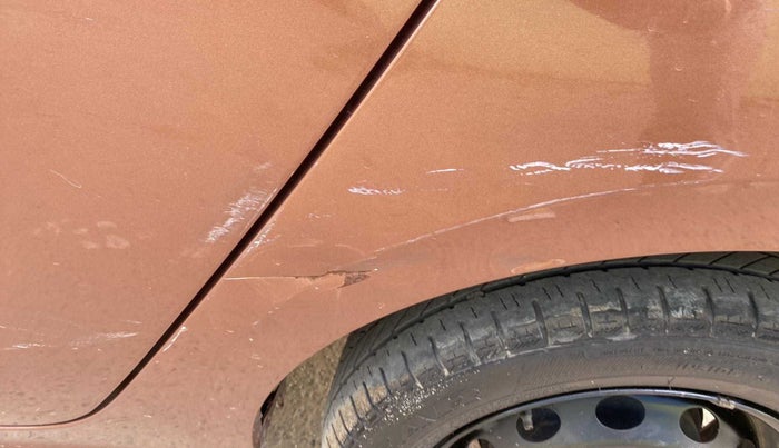 2018 Tata TIGOR XM PETROL, Petrol, Manual, 70,806 km, Left quarter panel - Slightly dented