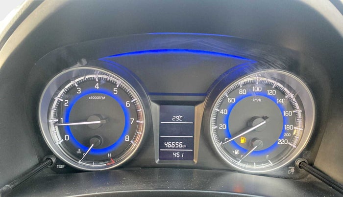 2016 Maruti Baleno DELTA PETROL 1.2, Petrol, Manual, 46,649 km, Odometer Image