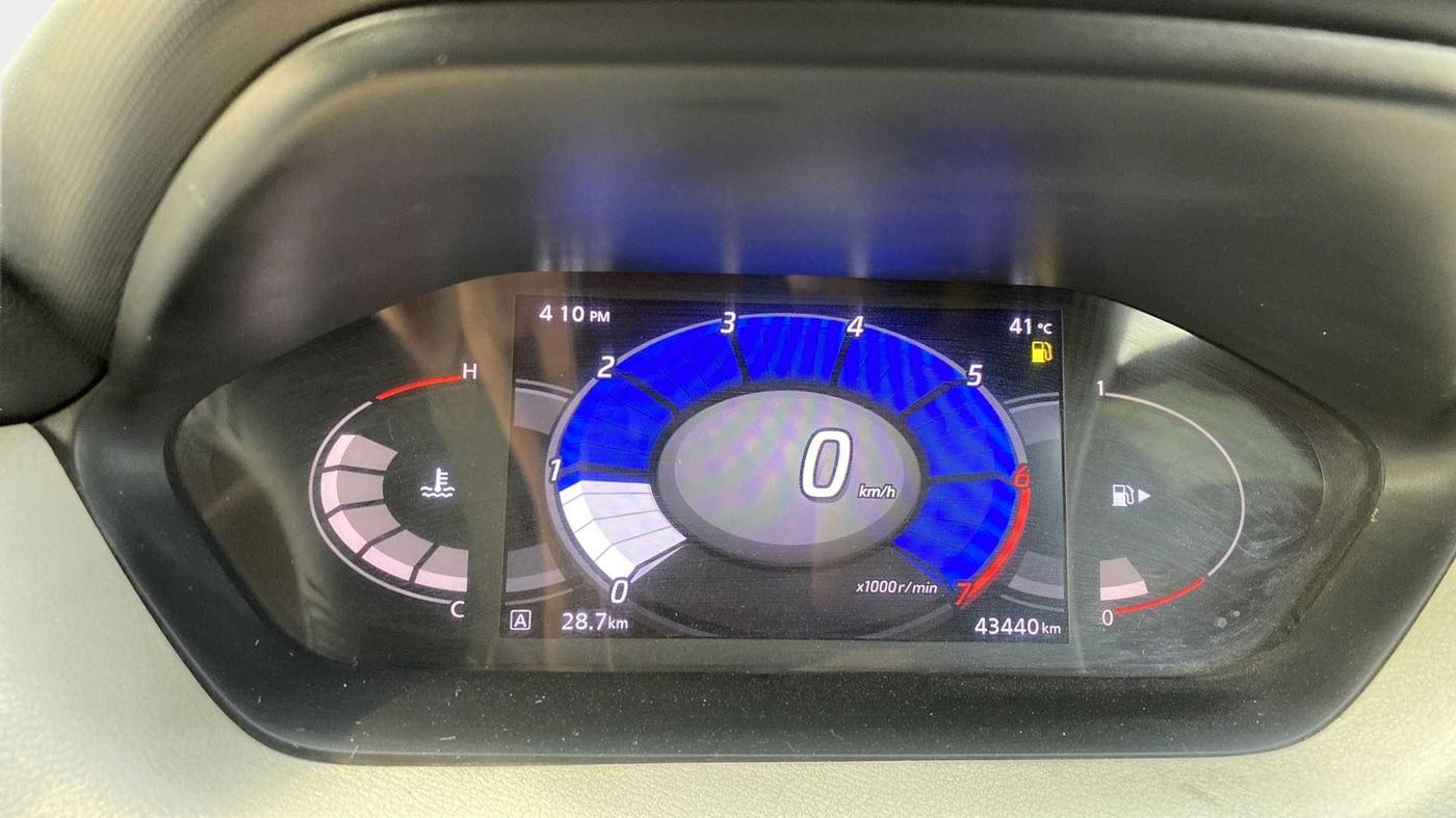 2021 Nissan MAGNITE XV TURBO, Petrol, Manual, 43,461 km, Odometer Image