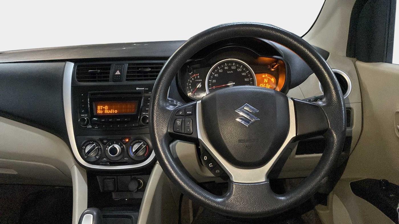 2018 Maruti Celerio ZXI AMT, Petrol, Automatic, 25,195 km, Steering Wheel Close Up