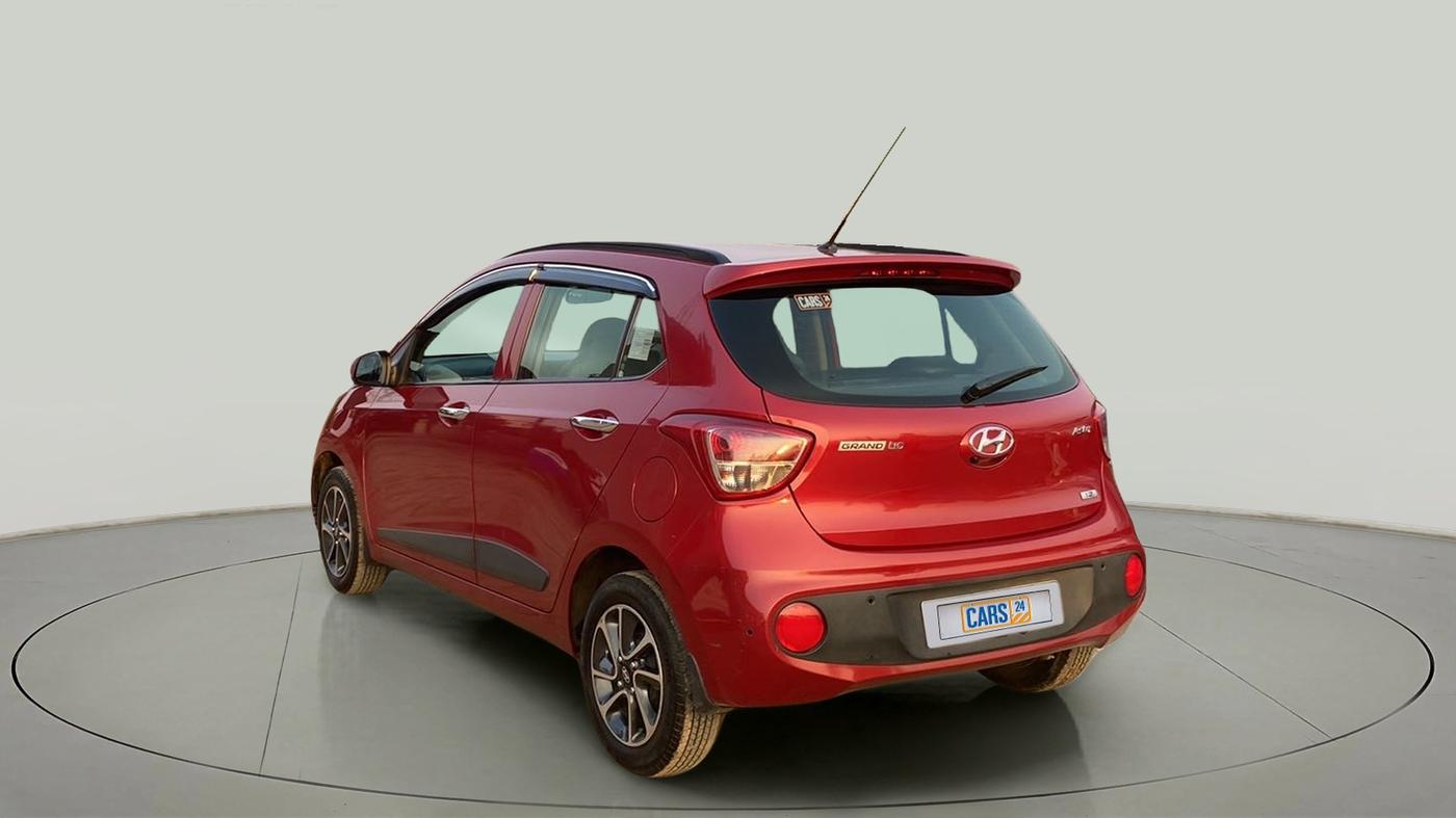 2017 Hyundai Grand i10 ASTA 1.2 KAPPA VTVT, Petrol, Manual, 32,048 km, Left Back Diagonal